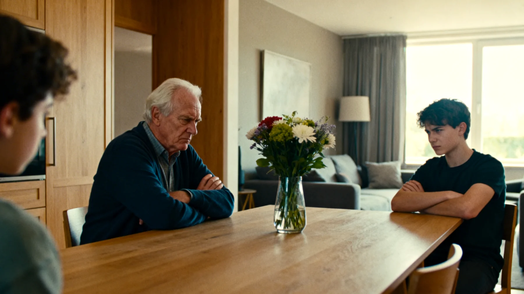 Generatieconflicten tussen opa en jongvolwassen kleinkinderen"