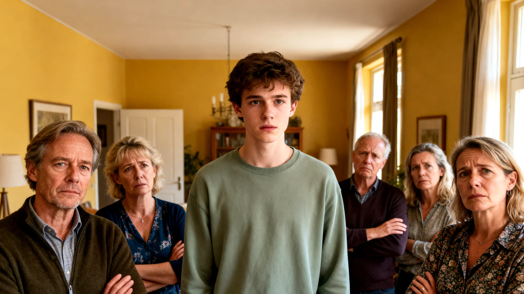 Conflicten tussen ouders en hun jongvolwassen kinderen over de rol en invloed van de uitgebreide familie (schoonfamilie, ooms, tantes) in belangrijke levensbeslissingen en het dagelijks leven"